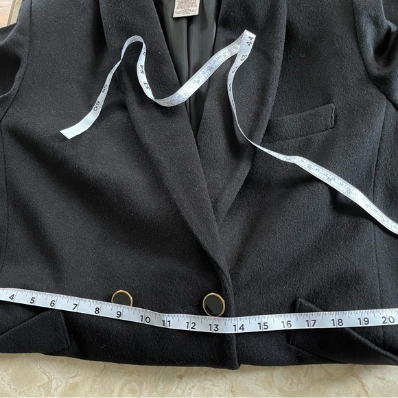 Black Double-Breasted Blazer - Picture 5 of 16